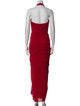 Badgley Mischka Silk Long Dress