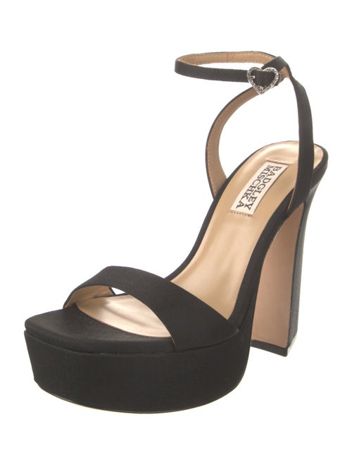 Badgley Mischka Satin Slingback Pumps