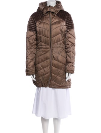 Badgley Mischka Nylon Down Coat