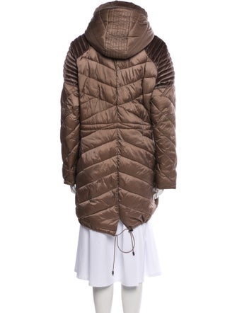 Badgley Mischka Nylon Down Coat
