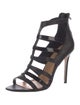Badgley Mischka Leather Gladiator Sandals