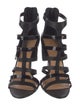 Badgley Mischka Leather Gladiator Sandals