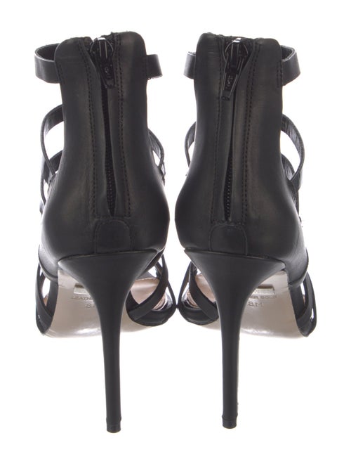 Badgley Mischka Leather Gladiator Sandals