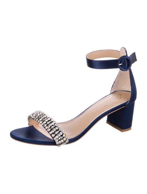 Badgley Mischka Silk Sandals