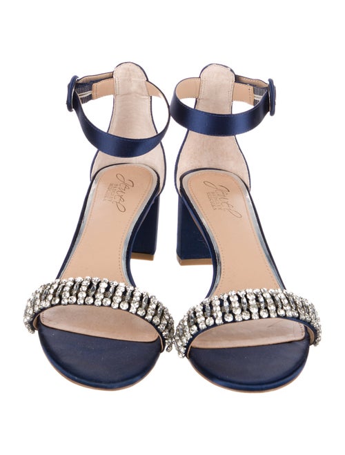 Badgley Mischka Silk Sandals
