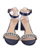 Badgley Mischka Silk Sandals