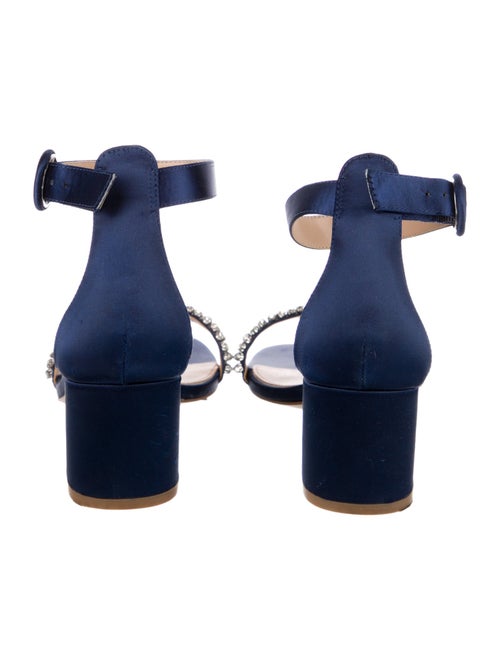 Badgley Mischka Silk Sandals