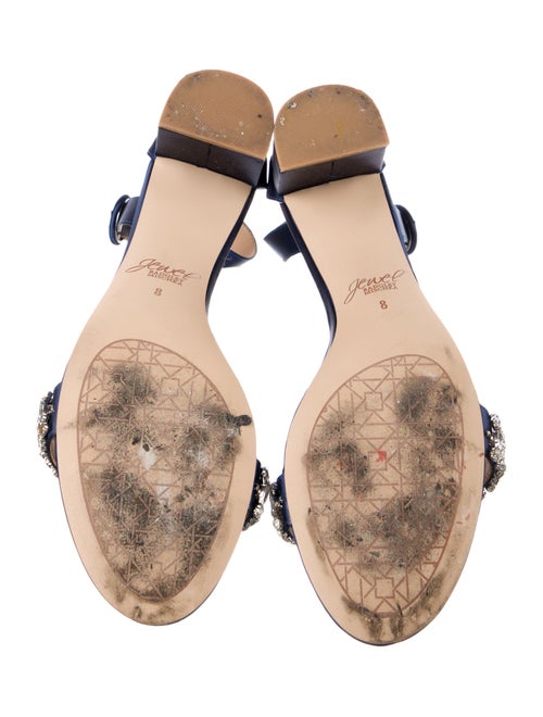 Badgley Mischka Silk Sandals