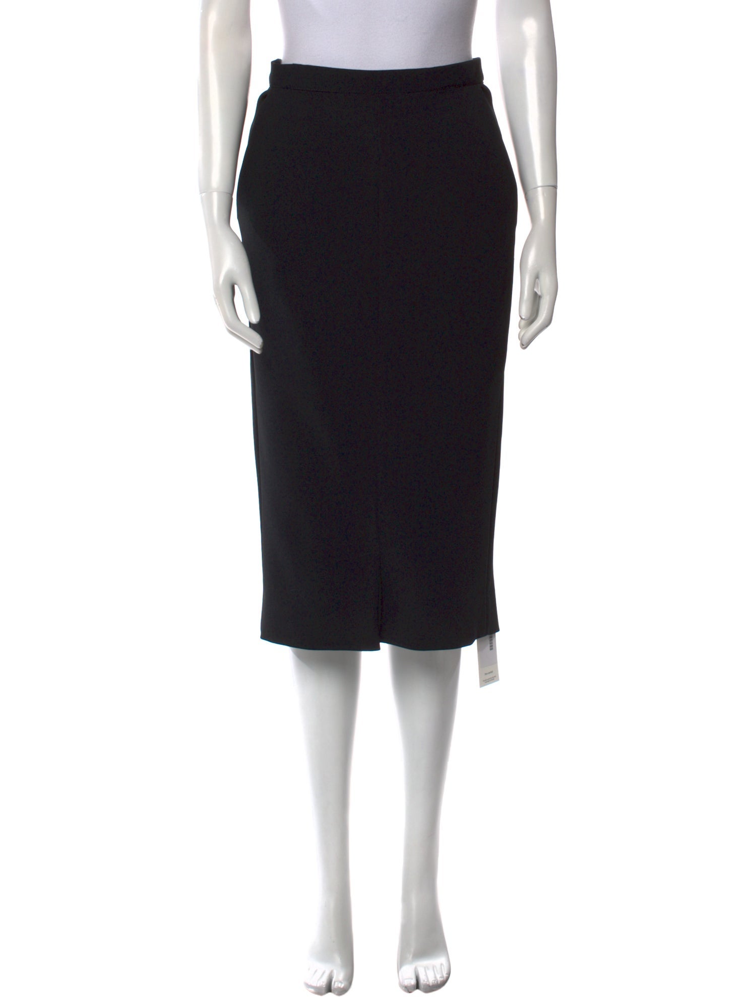 Badgley Mischka Pleated Accents Knee-Length Skirt