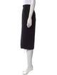 Badgley Mischka Pleated Accents Knee-Length Skirt