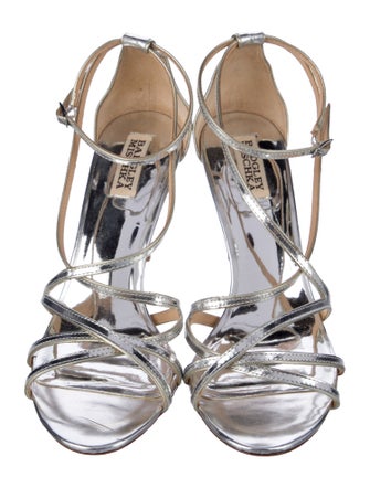 Badgley Mischka Patent Leather Sandals