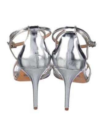 Badgley Mischka Patent Leather Sandals