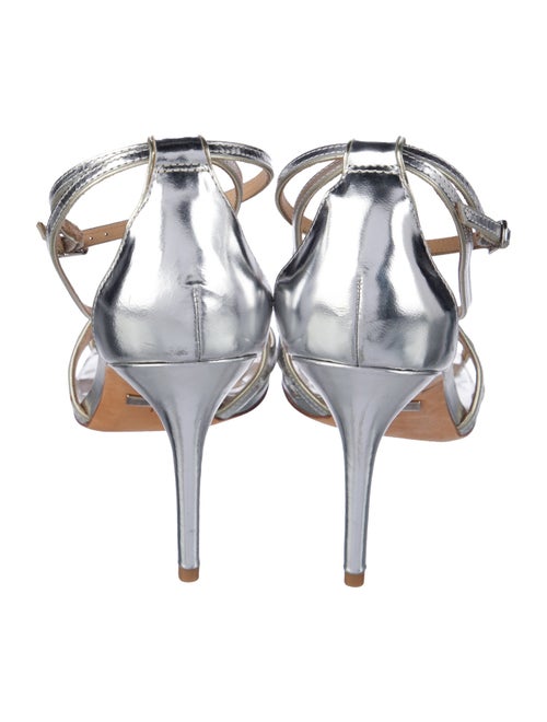 Badgley Mischka Patent Leather Sandals