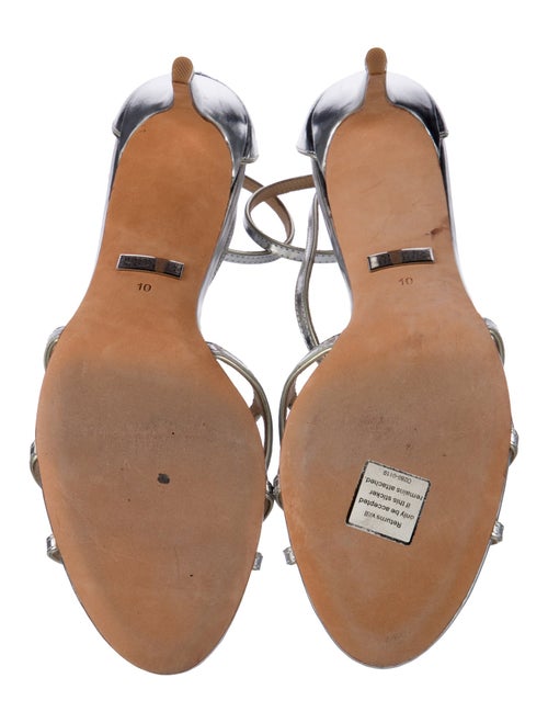 Badgley Mischka Patent Leather Sandals