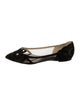 Badgley Mischka Mesh Mesh Accents D'Orsay Flats
