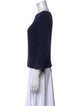 Badgley Mischka Kid Mohair Bateau Neckline Sweater