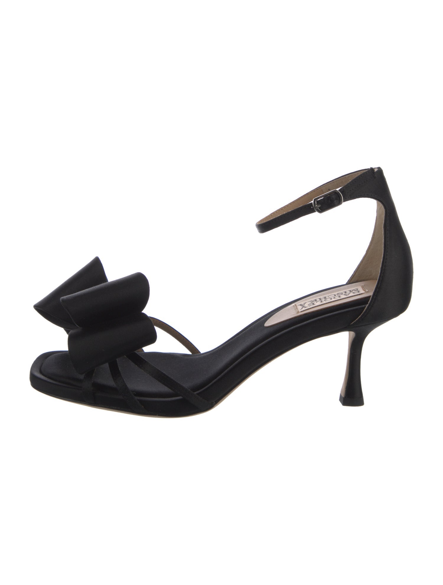 Badgley Mischka Satin D'Orsay Pumps