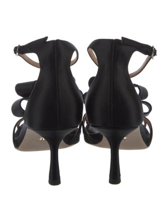 Badgley Mischka Satin D'Orsay Pumps