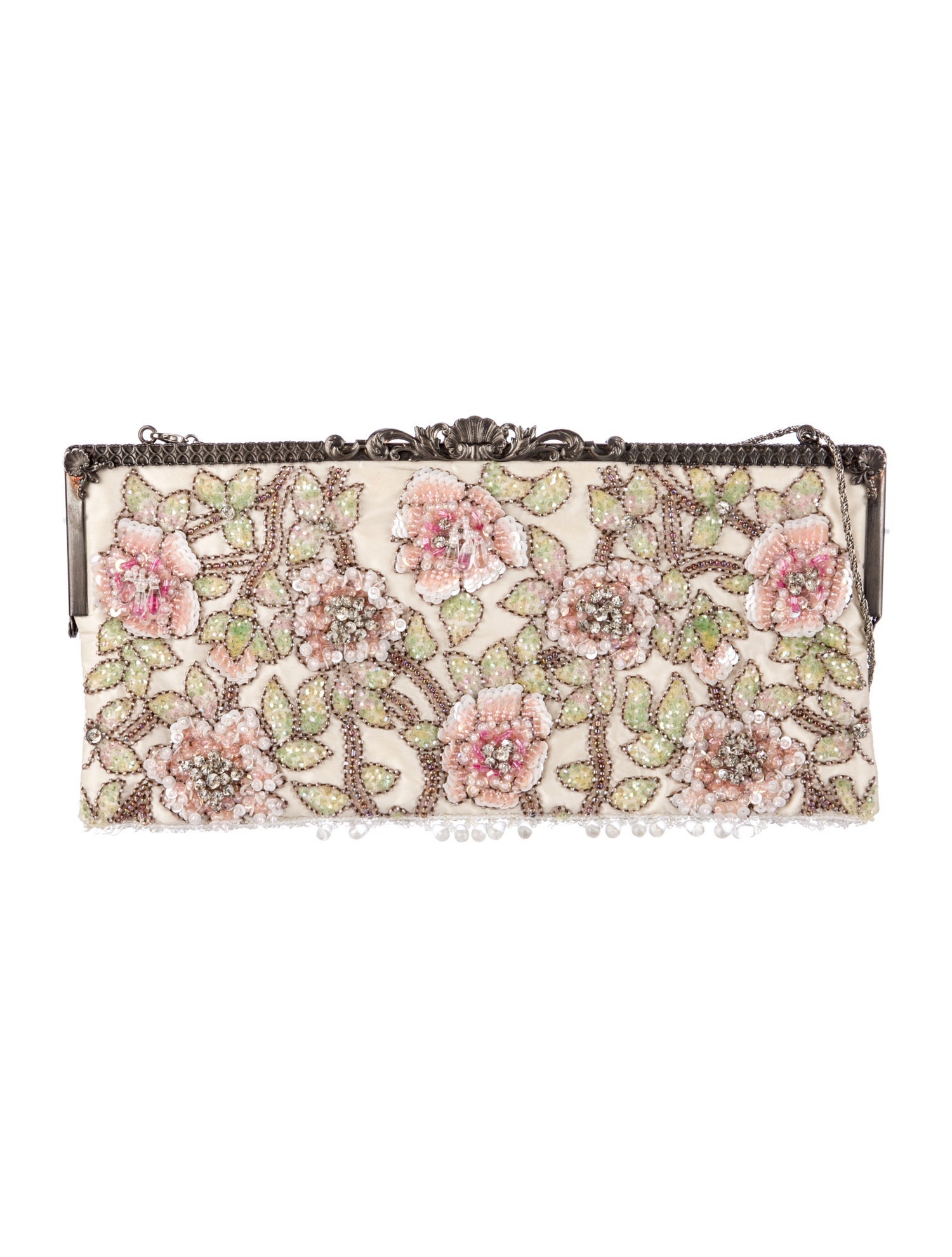 Badgley Mischka Silk Clutch
