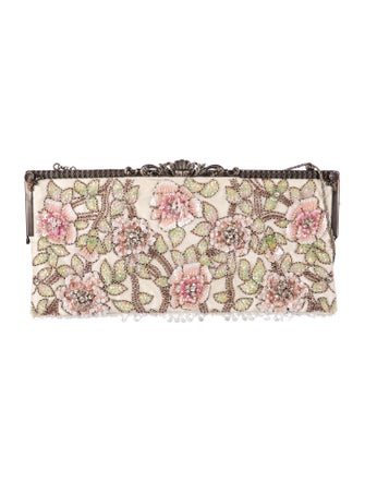Badgley Mischka Silk Clutch