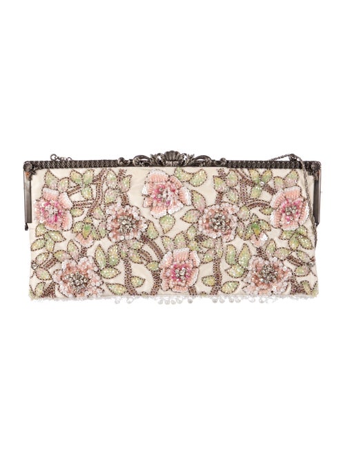 Badgley Mischka Silk Clutch