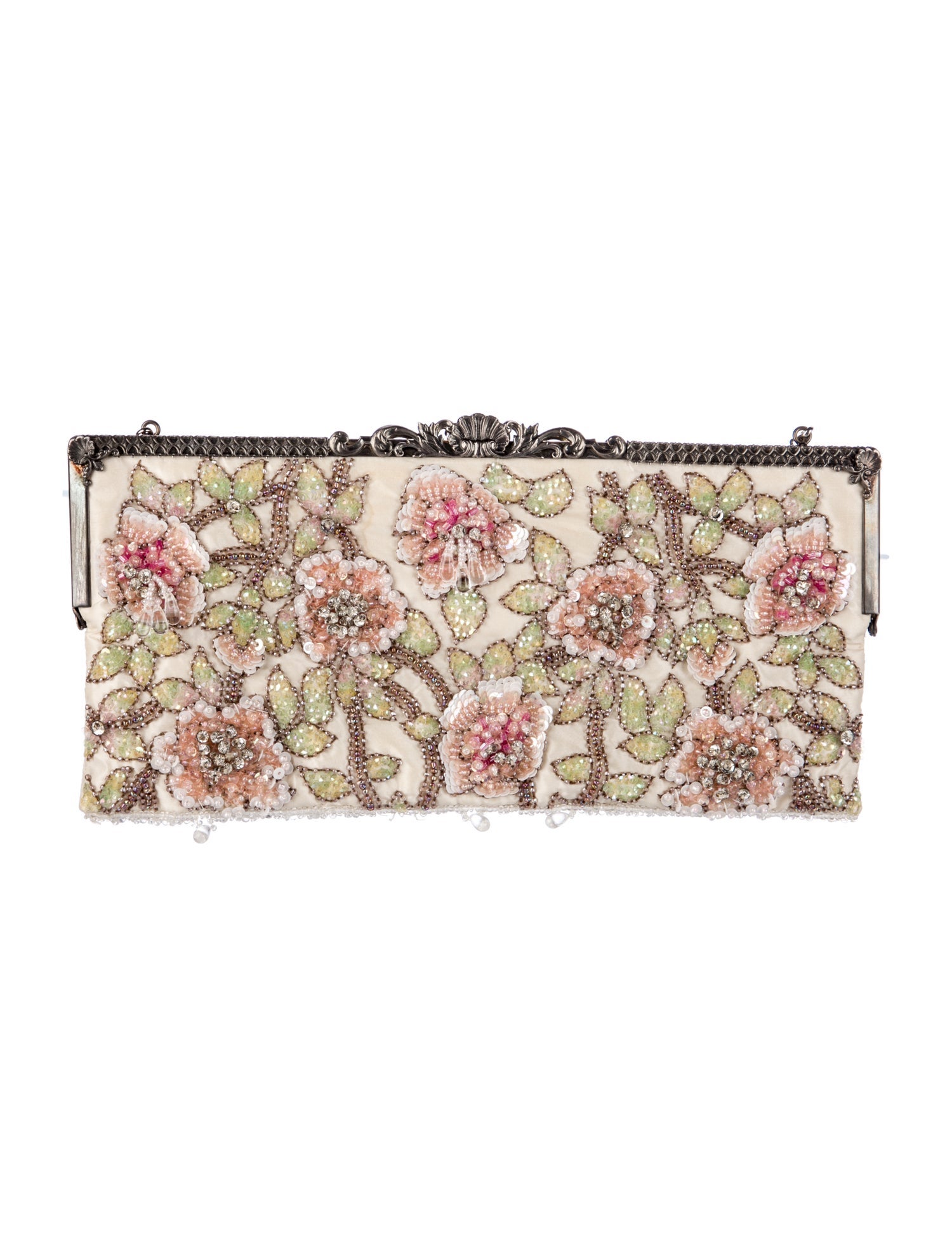 Badgley Mischka Silk Clutch