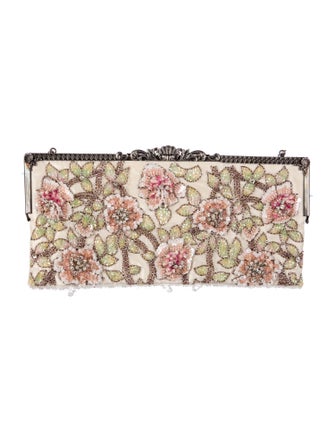 Badgley Mischka Silk Clutch