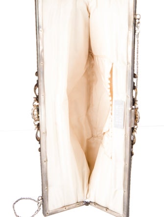 Badgley Mischka Silk Clutch