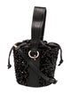 Badgley Mischka Sequins Bucket Bag