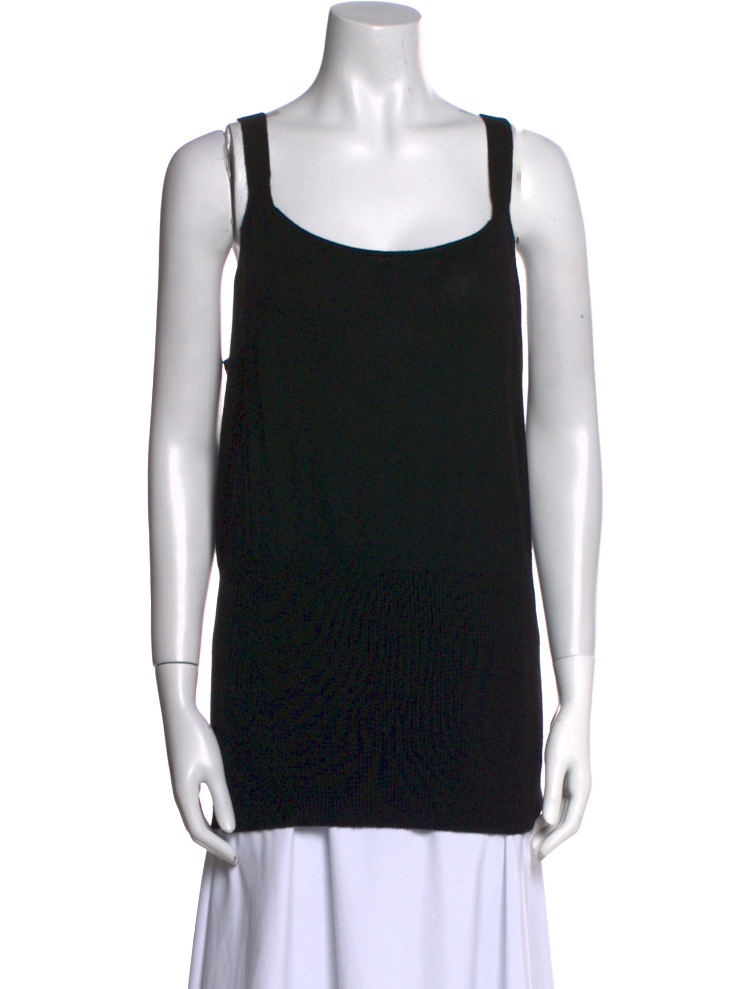 Badgley Mischka Cashmere Scoop Neck Top