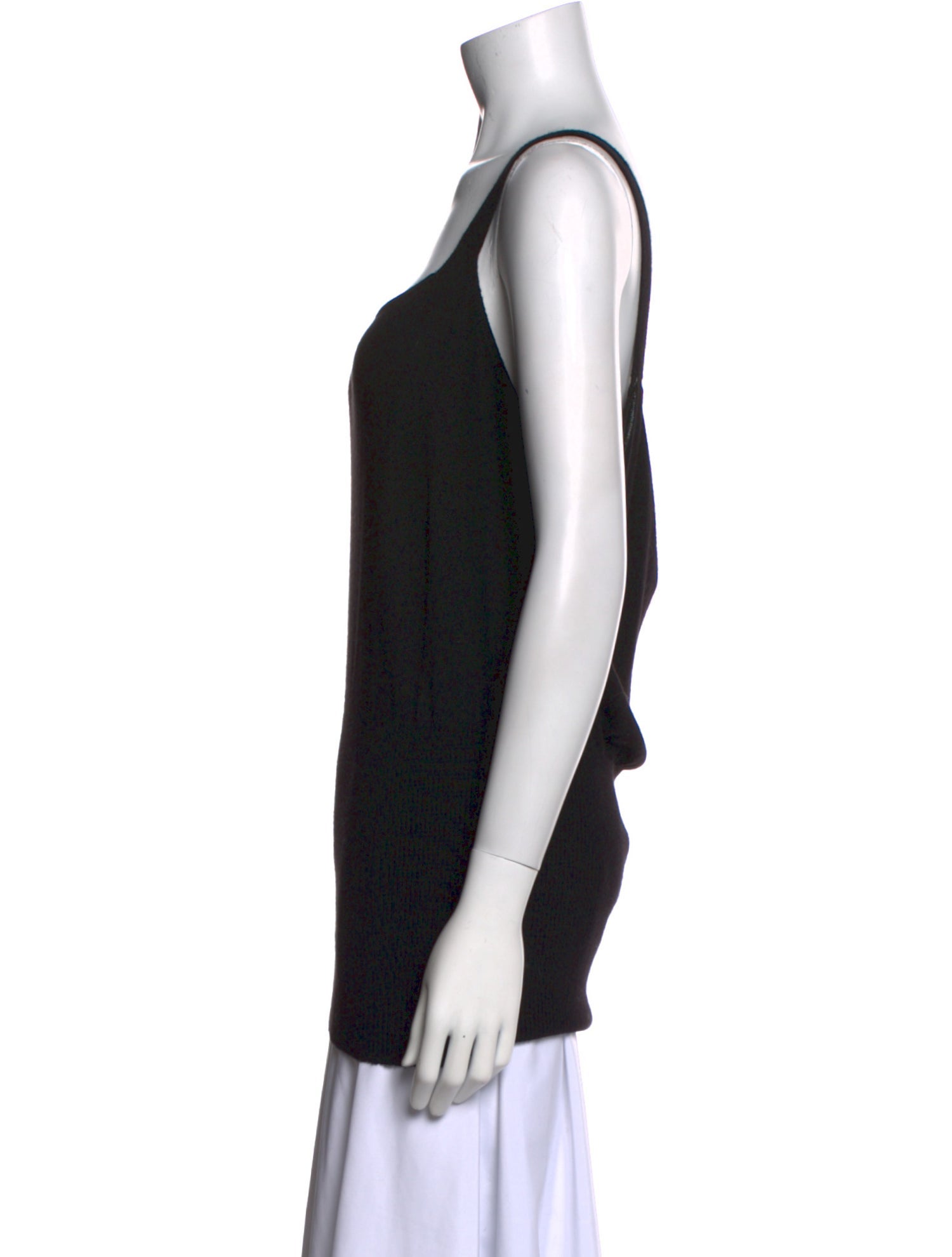 Badgley Mischka Cashmere Scoop Neck Top