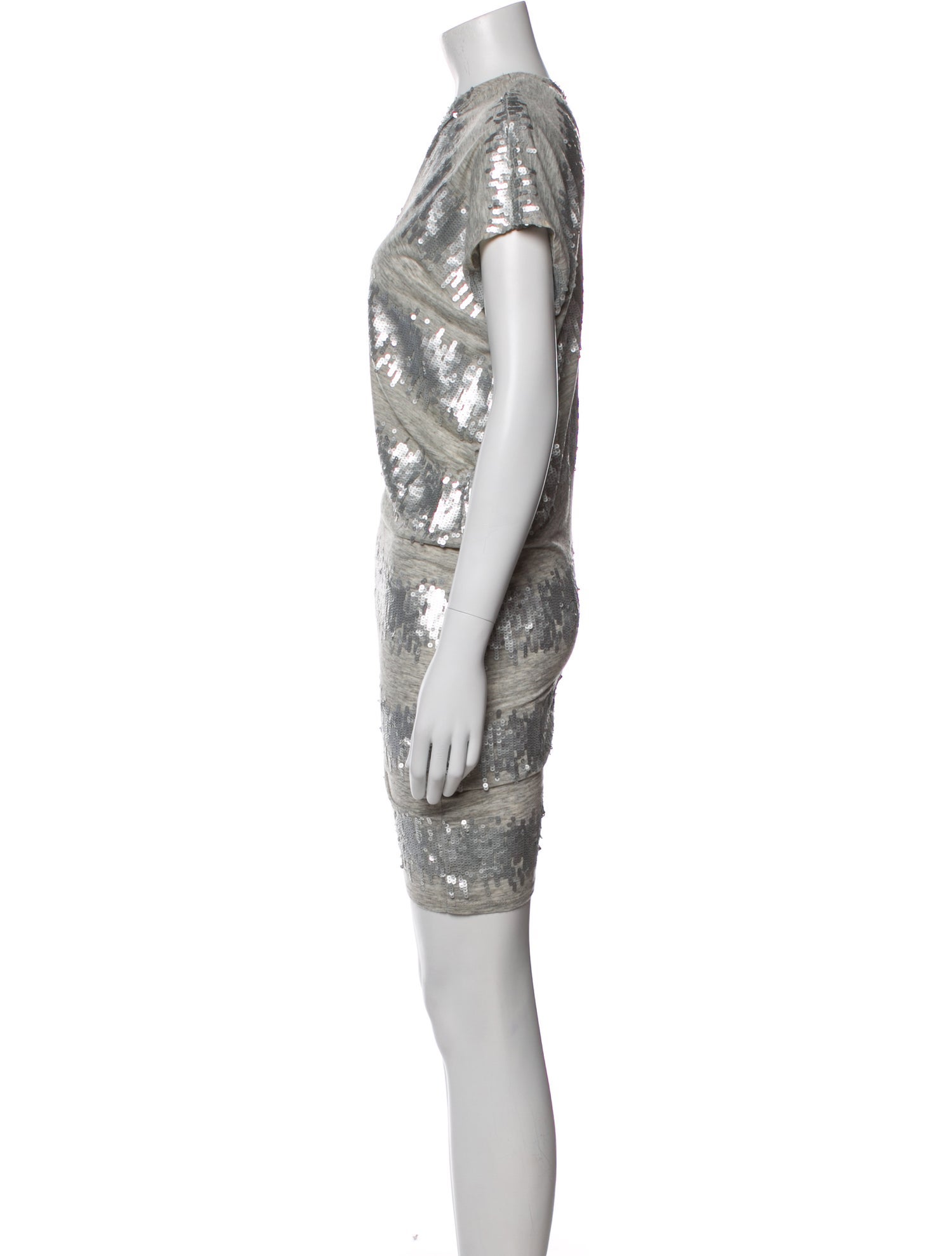 Badgley Mischka Printed Mini Dress