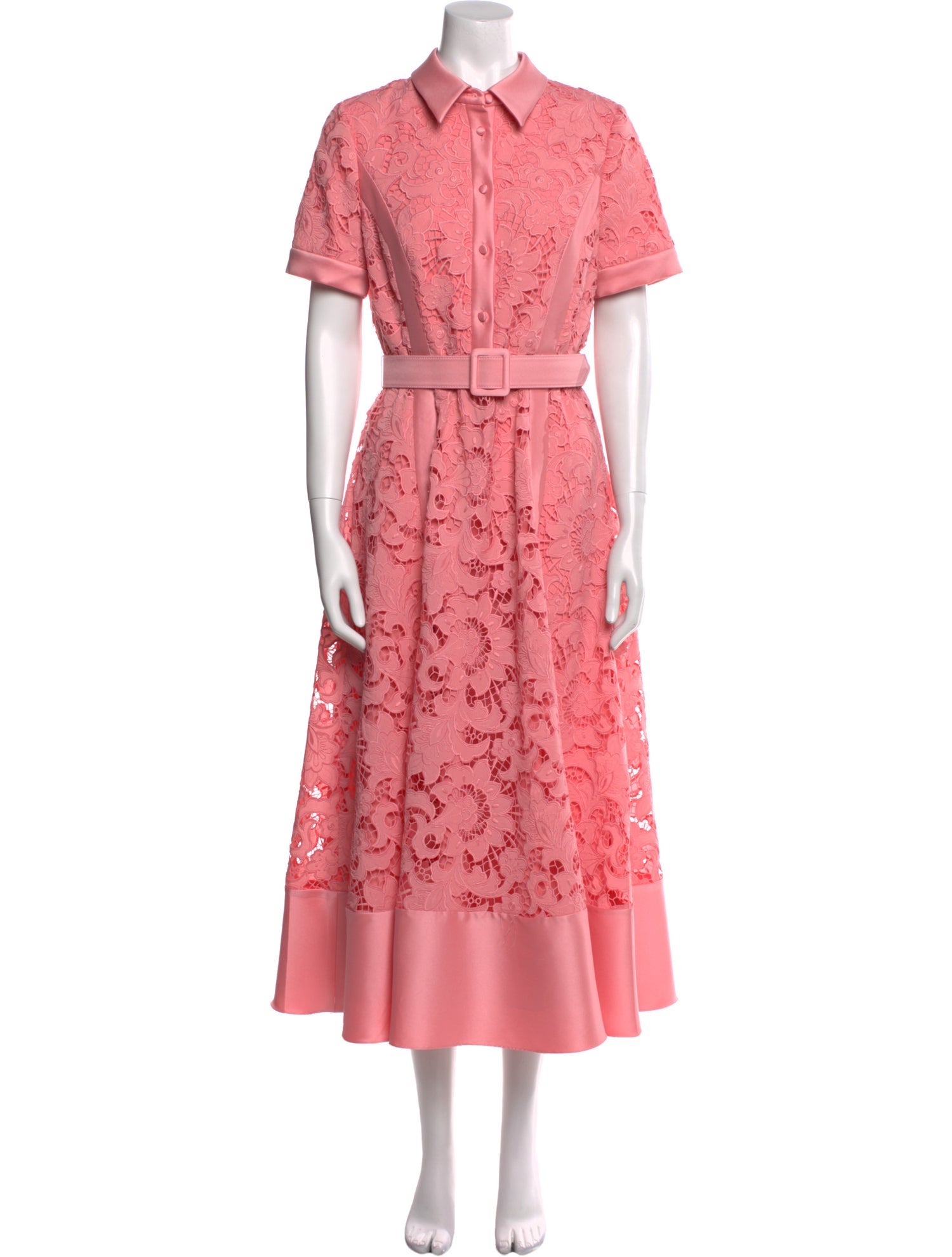 Badgley Mischka Lace Pattern Long Dress w/ Tags