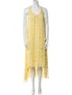 Badgley Mischka Silk Long Dress