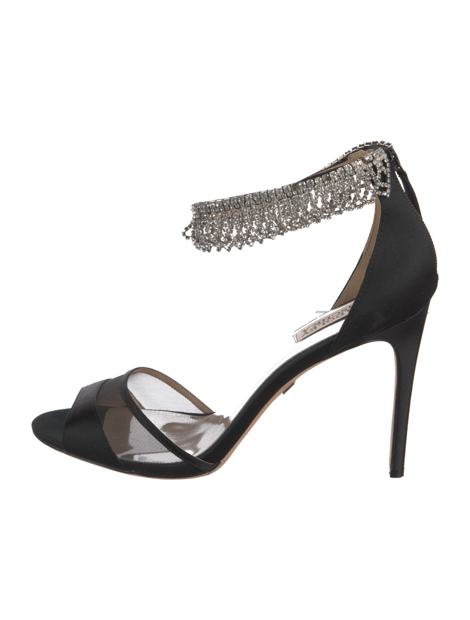 Badgley Mischka Satin D'Orsay Pumps