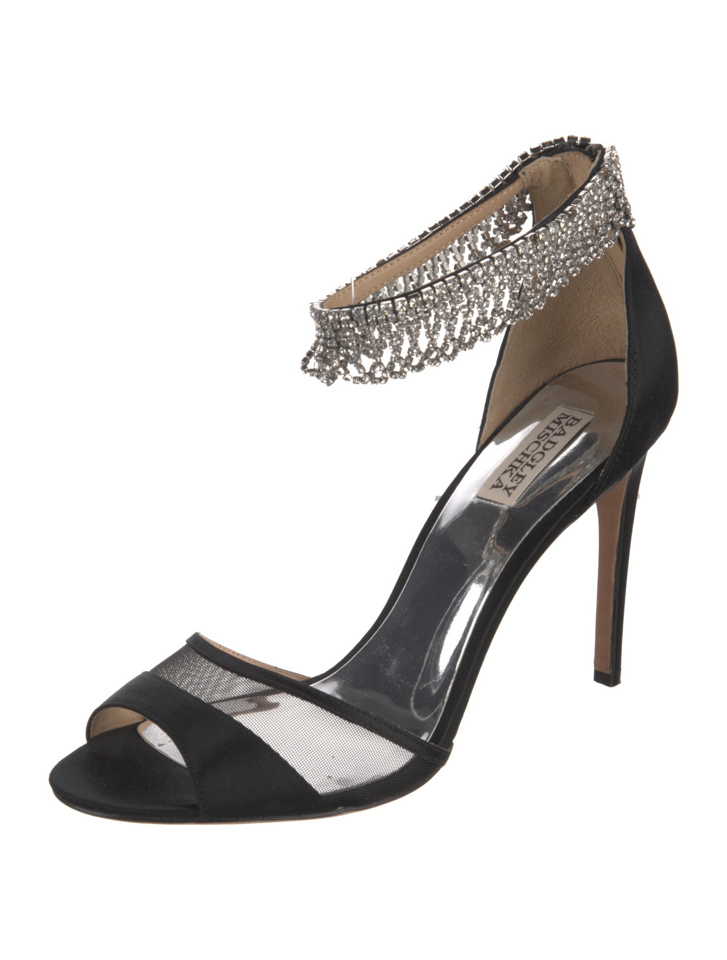 Badgley Mischka Satin D'Orsay Pumps