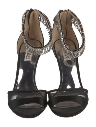 Badgley Mischka Satin D'Orsay Pumps