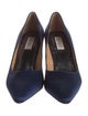 Badgley Mischka Satin Pumps