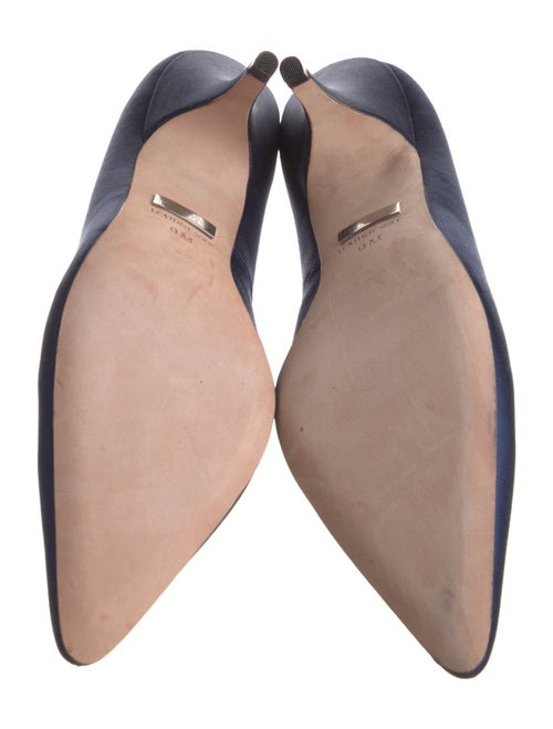 Badgley Mischka Satin Pumps