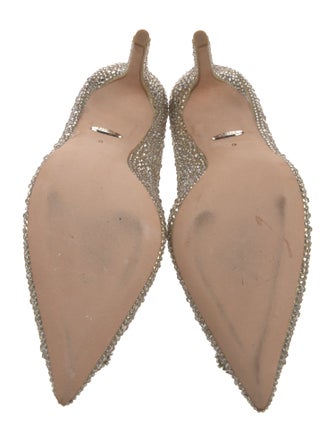 Badgley Mischka Crystal Crystal Embellishments Pumps