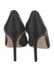 Badgley Mischka Satin Crystal Embellishments Pumps