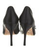 Badgley Mischka Satin Crystal Embellishments Pumps