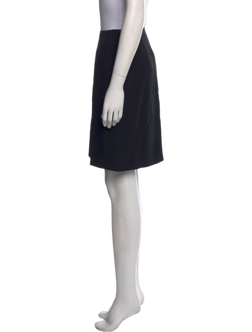 Badgley Mischka Pleated Accents Knee-Length Skirt