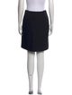 Badgley Mischka Pleated Accents Knee-Length Skirt