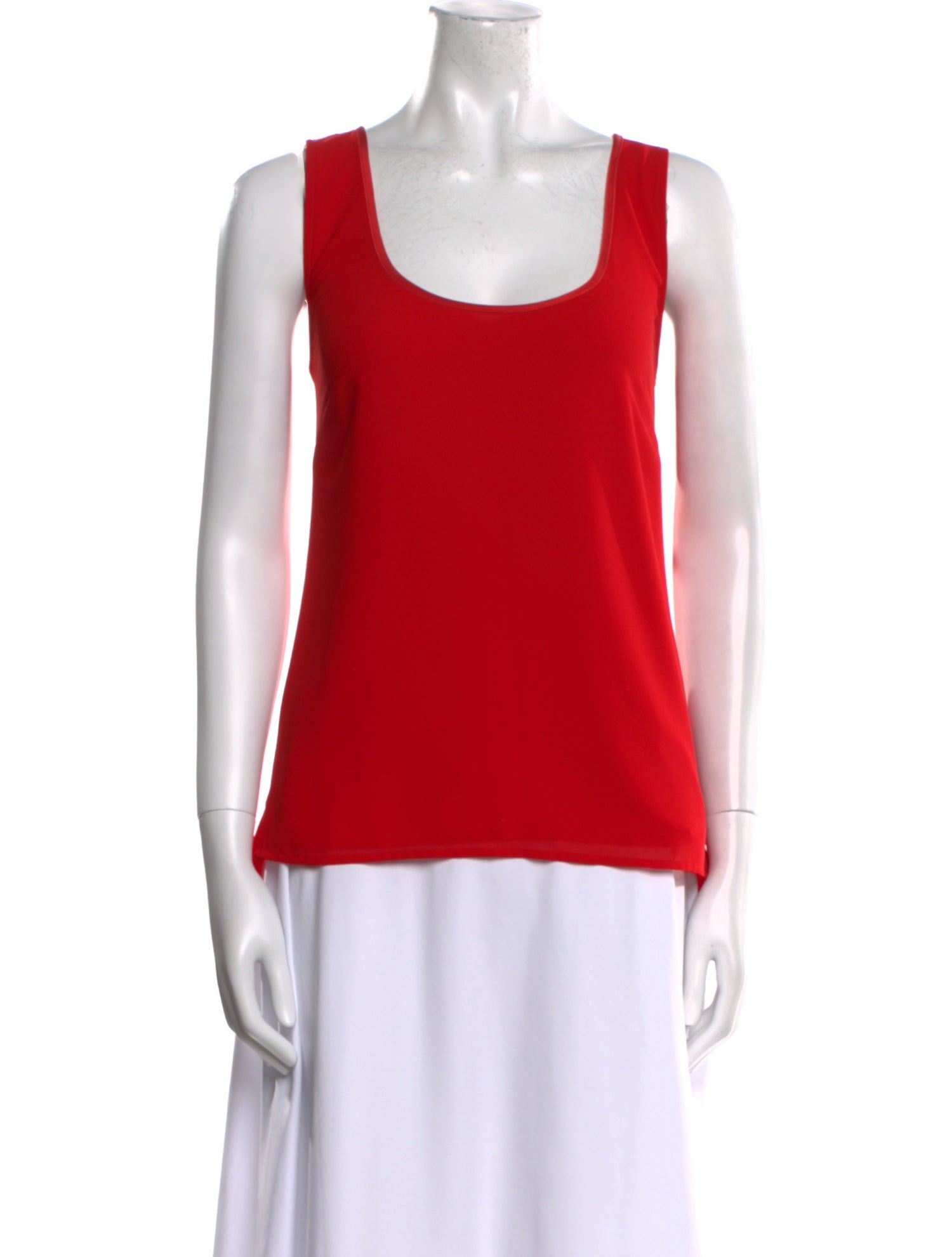 Badgley Mischka Scoop Neck Sleeveless Top