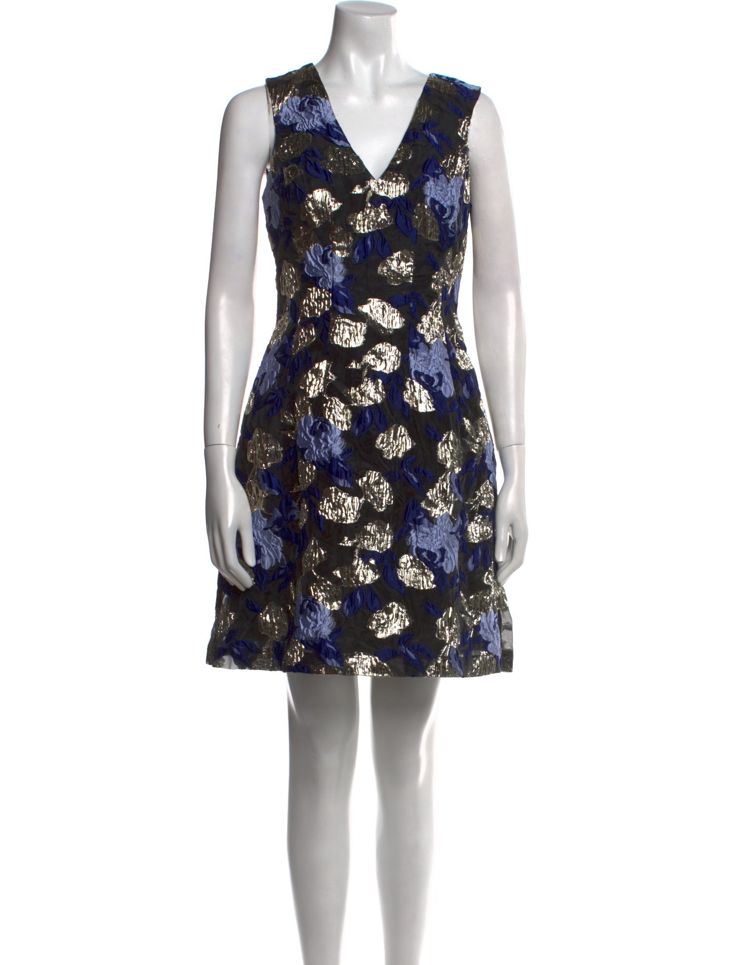Badgley Mischka Printed Mini Dress