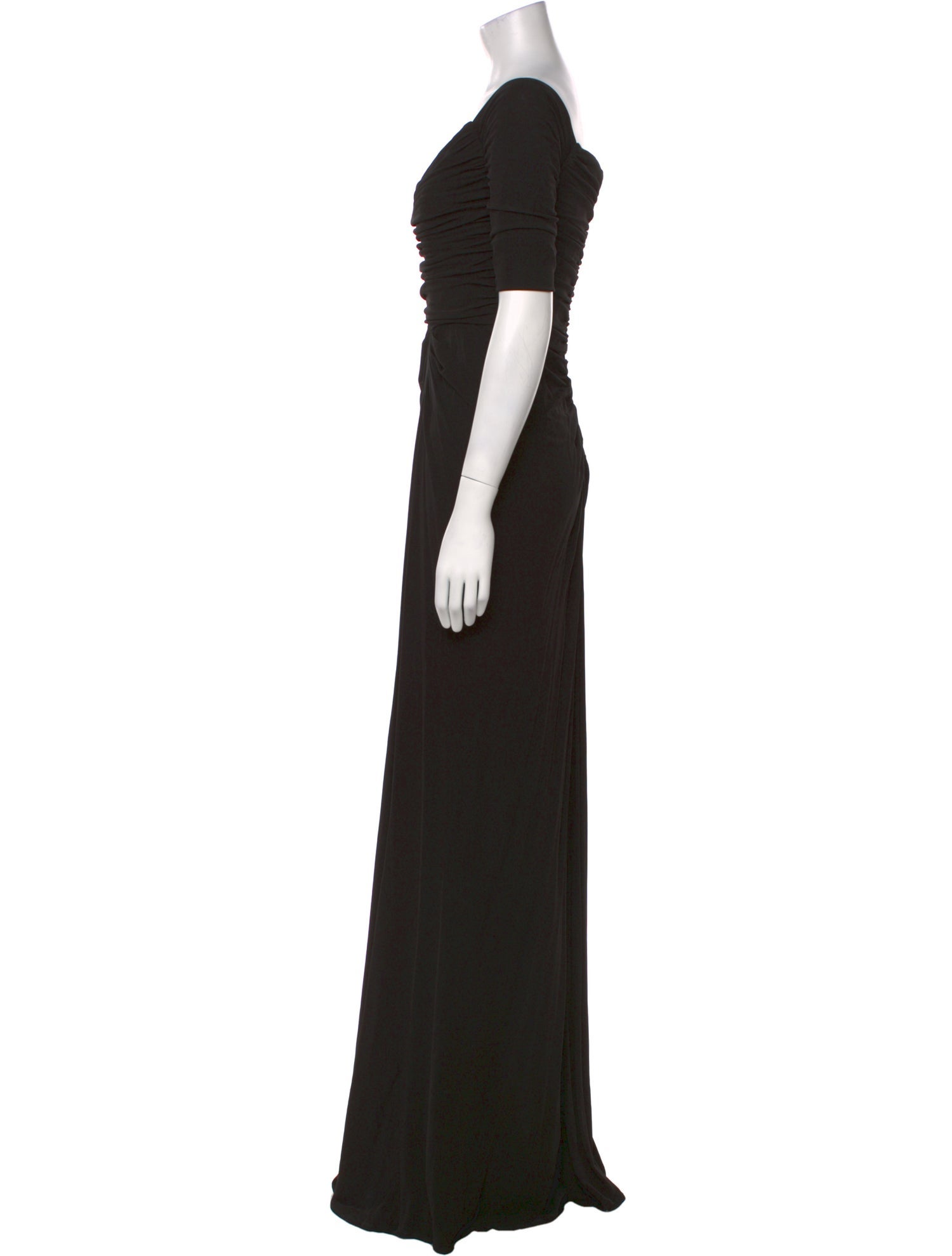Badgley Mischka Scoop Neck Long Dress w/ Tags