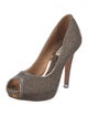 Badgley Mischka Glitter Glitter Accents Pumps