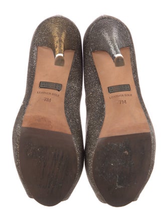 Badgley Mischka Glitter Glitter Accents Pumps