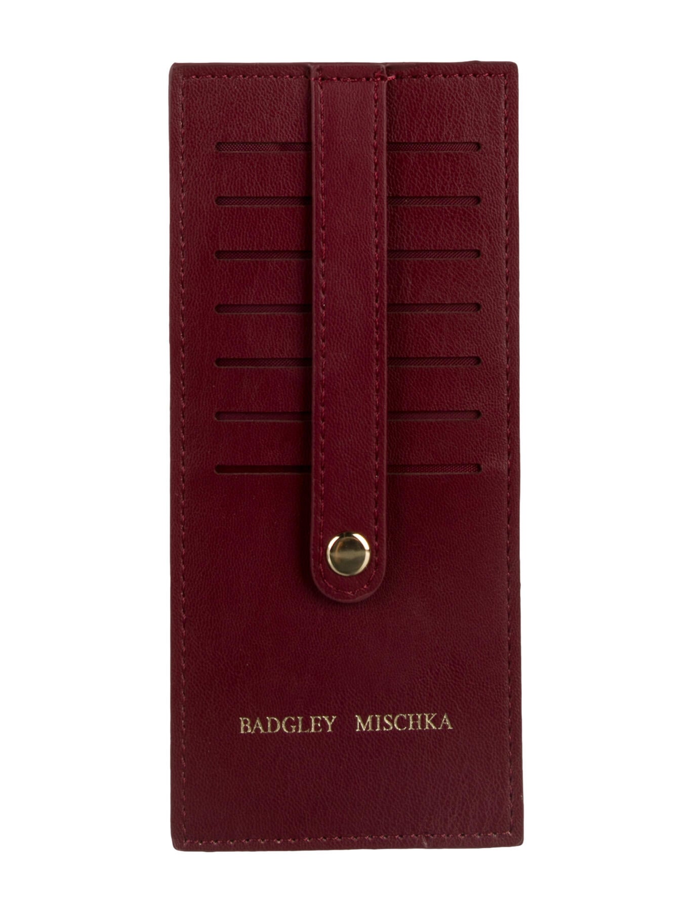 Badgley Mischka Leather Printed Wallet